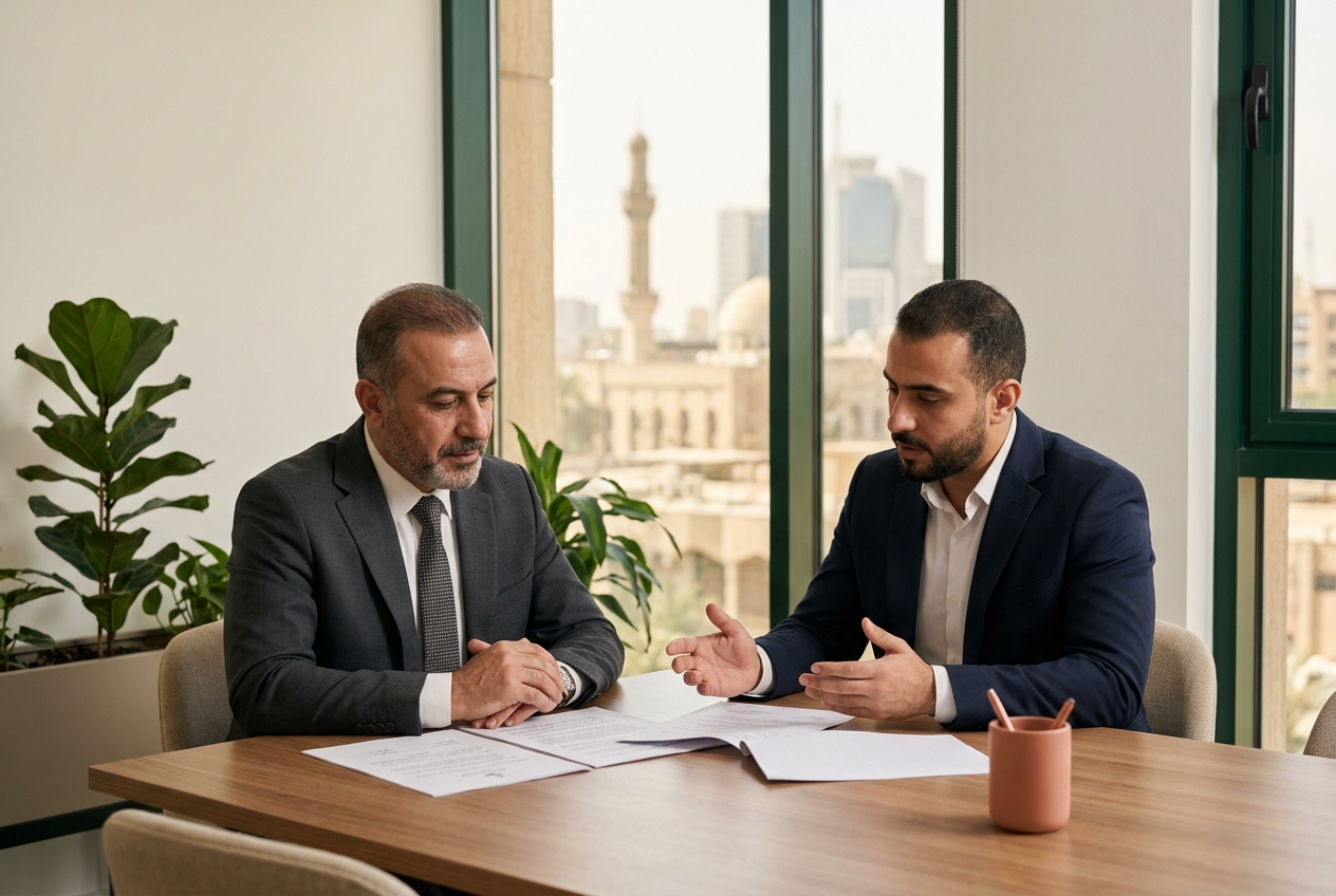فريق يتعاون في اجتماع